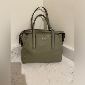 Nine West olive green purse